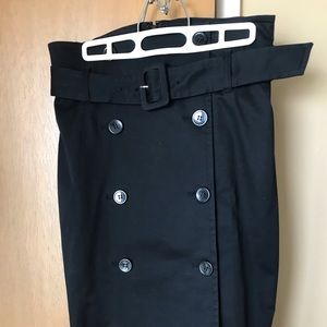 Black cotton club Monaco skirt